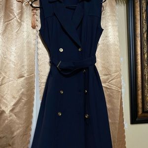 Navy blue dress